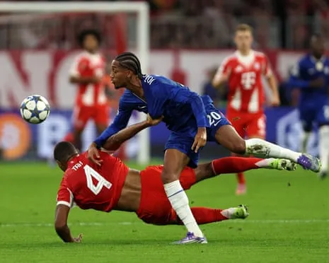 Chelsea's manager explodes after Bayern Munich defender Tah escapes dismissal in Champions League loss