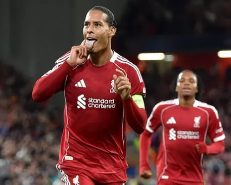 Virgil van Dijk nods dramatic winner in clash with La Liga side