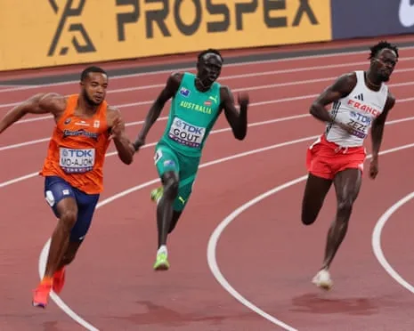 Gout Exits Following Fourth-Place Result in Heats